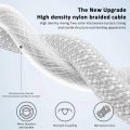 35W USB-C PD Fast Wall Charger for iPhone 15 Plus 15 Pro Max Dual Type-C Braided Charging Cable for Samsung Huawei Realme iQOO. 