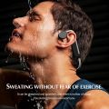 【FUPANG】Tinzzi Bone Conduction Headset Long Standby Open Ear 5.0 Earbuds Earhook Running Sports Neckband Earphones. 