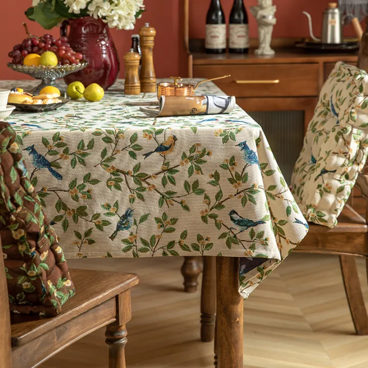 American%20Polyester%20Fabrics%20Tablecloth%20Light%20Luxury%20Dining%20Room/Living%20Room%20Coffee%20Table%20Home%20Rectangular%20Dining%20Table%20Tablecloth%20Pastoral%20Table%20Cloth%20-%20Image%203