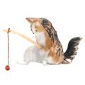 Fishing cat Car Interior Decoration Cute Resin With Pipe Glasses Auto Rearview Mirror Pendant Air outlet For Car Accessorie A9F6. 