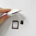 2.0 Triangle Three in One Card Reader Suitable for Apple TYPE C Phone, Tablet, USB Computer, SD TF. 