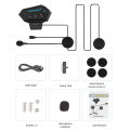Motorcycle Earphones Helmet Headset Bluetooth 5.0 Headphones Wireless Motor Headset Bike Earphone Handsfree Stereo Earbud. 