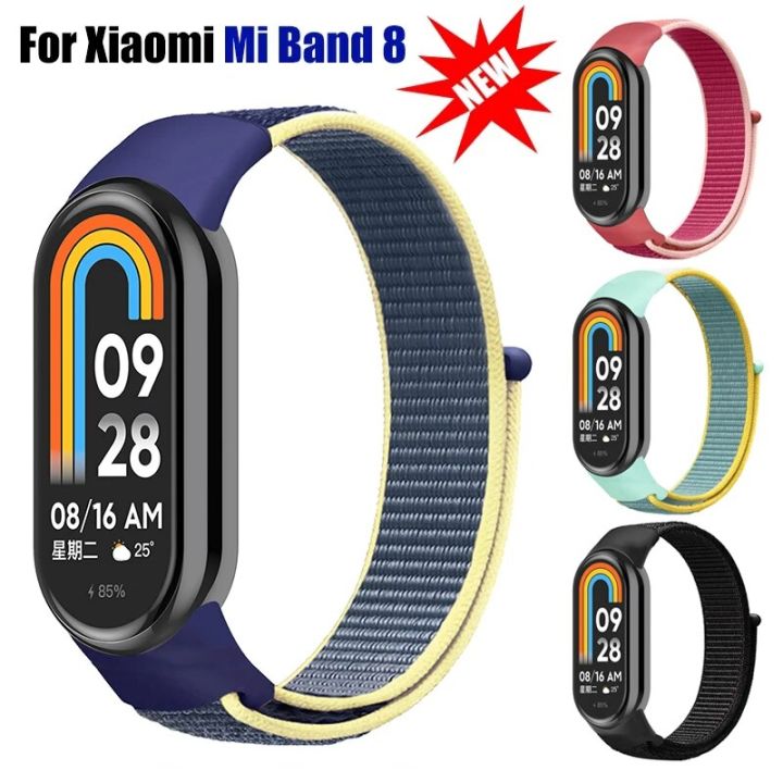 Bracelet for mi band Strap Nylon Sport loop=