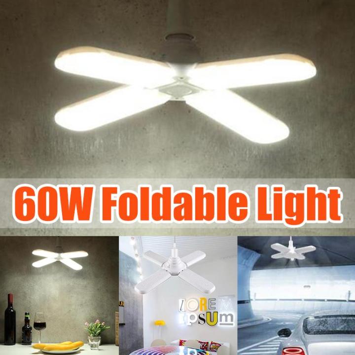 60W%20E27%20304%20LED%20Garage%20Work%20Light%20Foldable%20Workshop%20Lamp%20Ceiling%20Lights%20-%20Image%204