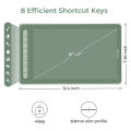 XP-PEN DECO FUN LW Bluetooth and Wireless For Windows - MAC & Android 10x6 Inch With X3 Elite Stylus. 