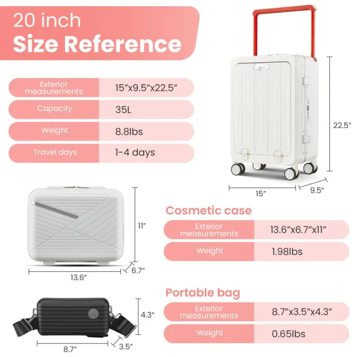 Aluminum%2020%20Inch%20Carry-on%20Luggage,%20PC%20Hard%20Shell%20Suitcase,%20Handle%20Pull%20Rod%20Luggage%20with%20360%C2%B0Double%20Wheels,%20Suitcase%20for%20Business%20-%20Image%203