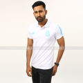 Argentina World Cup White Polo Three Star T-Shirt-Jersey 2024. 