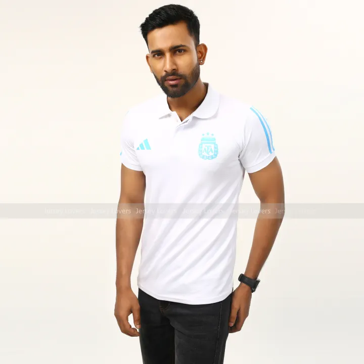 Argentina%20World%20Cup%20White%20Polo%20Three%20Star%20T-Shirt-Jersey%202024%20-%20Image%203