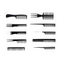 10 PCS Hair Stylists Professional Styling Comb Set Variety Pack Great for All Hair Types & Styles. 