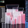 6"X8" Inch Pack of 100 Pcs Clear Zipper Poly Bag / Zip Lock Bag.. 