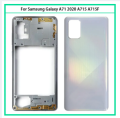 Samsung Galaxy A71 Middle Frame and Back Panel Without LCD Frame Panel.