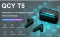 QCY T5 True Wirless Earbuds.