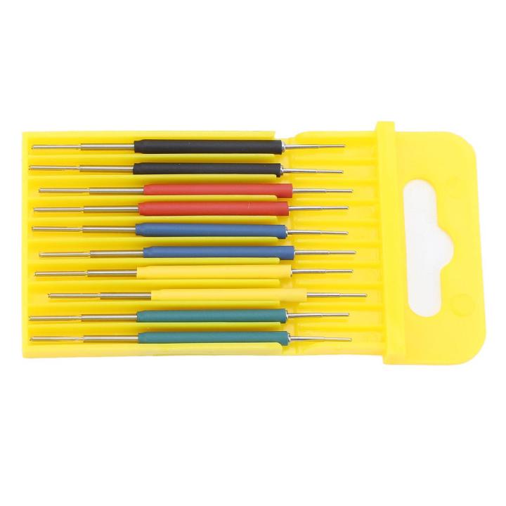 Silicone Jumper Wires Test Leads Kit, SMD IC Test Hook Clips Repairing for Logic Analyzer