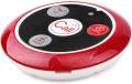Retekess T117 Wireless Restaurant Pager Caregiver Pager Wireless Nurse Call System 1 Pc Coaster Pager 4 Call Button for T128 Wireless Calling System.