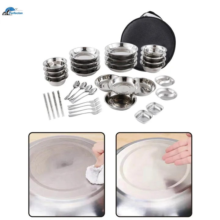 Stainless%20Steel%20Plates%20and%20Bowls%20Camping%20Utensils%20for%20Outdoor%20Use%20Barbecue%20-%20Image%203