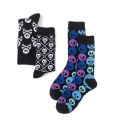 New Funky Skull Socks Men Tiger Cartoon Alien Novelty Hip Hop Orange Crazy Trend Socks Gift. 