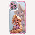 Disney Princess Girl Cute Cover Phone Case for Apple iPhone 15 Plus 13 Pro Max XR SE 14 Pro 8 X XS 11 12 Mini 7 6s. 