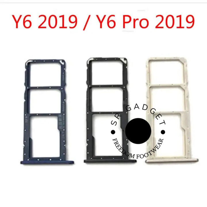 Replacement Sim Tray Holder for Huawei y6 Pro 2019 Sim Slot