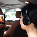 4Pack IR Wireless Headphones for Car DVD Player Headrest Video,On-Ear Infrared Headphones Headset Universal (Black). 