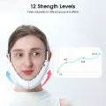 HEGRUS Face Lifting Device V Shape Massager EMS Face Slimming Massager Micro Current Face Shaper Face Fat Burner Slimming Cheek Belt Anti-Wrinkle Bandage Anti Aging Beauty Tools. 