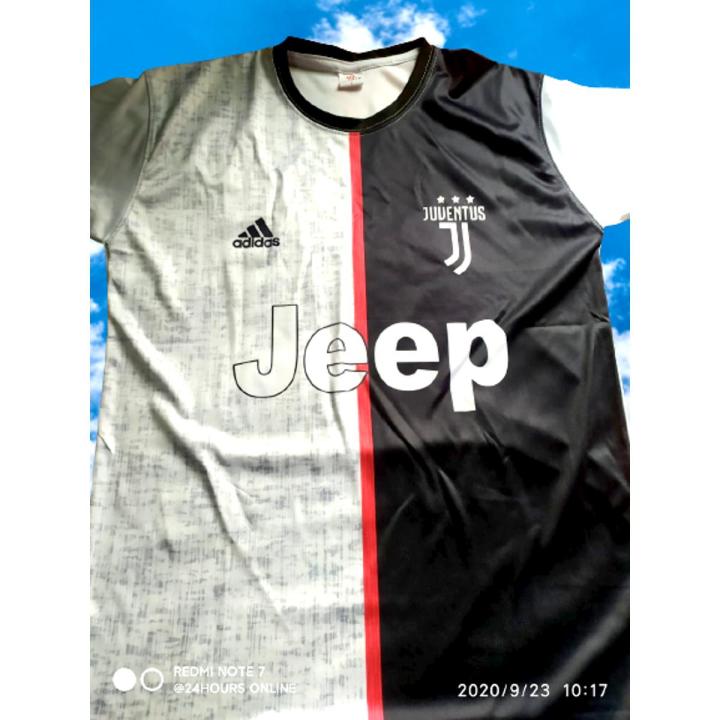 Football Jersey Jeep Juventus Black And White - Elevate Your Football Style With The Iconic Juventus Jersey