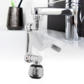 1080 Degree Swivel Faucet Aerator, Bendable Universal Faucet Aerator Easy Cleaning for Balcony Faucet for Basin Faucet.