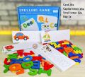 Spelling Game Toy, Matching Letter Games, Flash Cards Montessori Wooden Educational Toys Gifts For Preschool Kindergarten Kids Boys Girls 3 4 5 Years Old.