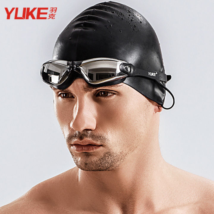 Yuke%20Factory%20Swimming%20Goggles%20HD%20Waterproof%20Anti-Fog%20Men's%20and%20Women's%20Large%20Frame%20Electroplating%20Swimming%20Goggles%20Swimming%20Eye%20Protection%20Glasses%20-%20Image%203