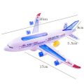 Airbus A380 Model Airplane Electric Flash Light Sound Toys Gift for Children By Gift Corner Shopping.