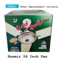 Kashmir Heavy Duty Exclusive 56" Ceiling Fan: 03 Blades - 3 Year Repless Warranty. 