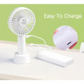 Rechargeable Electric Hand Fan, 3 Speed Portable Usb Handheld Fan With Battery.