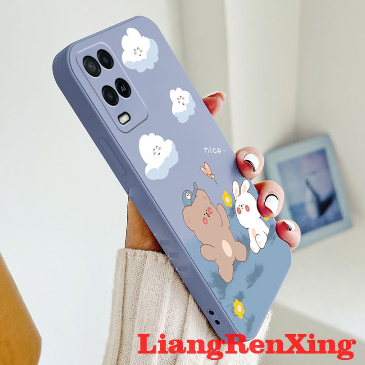Casing%20Oppo%20A54%204G%20phone%20case%20back%20cover%20softcase%20liquid%20silicone%20protector%20smooth%20shockproof%20bumper%20cover%20new%20design%20cartoon%20rabbit%20aesthetic%20ytxx03%20-%20Image%208