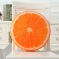 Round Pillow Plush Cushion 3D Fruit Decorative Cushion Soft. 
