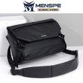 MENSPE Men Chest Bags Waist Pack Cross Body Bags Messenger Bag Waterproof PU Fashion Bag Large Capacity Sling Bags Simple Casual Sport Street Bag for Student Teenager. 