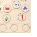 Life Cycle Puzzle , Cycle Tray, Cartoons Puzzles Jigsaw for Preschool Infant As Science Toys, Early Educational Toy.