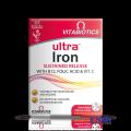 Vitabiotics Ultra Iron B12 Folic Acid 30 Tablets UK. 