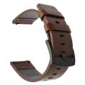 High Quality Leather Watch Strap Universal 18mm 20mm 22mm 24mm Watch band For Samsung Galaxy Watch 46mm 42mm Active 2 40 44mm Samsung Galaxy Watch 41mm 45mm Watch Band. 