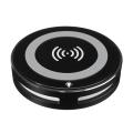 9V Qi Standard Wireless LED Fast Charger Desktop Pad for iPhone 8 X Plus S8 S9 Note 8.
