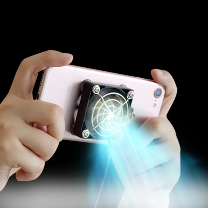 Universal%20Tablet%20Controller%20Gaming%20Fan%20Holder%20Portable%20Rapid%20Gamepad%20USB%20Phone%20Cooler%20Adjustable%20Radiator%20Black%20Cooling%20Pad%20-%20Image%202