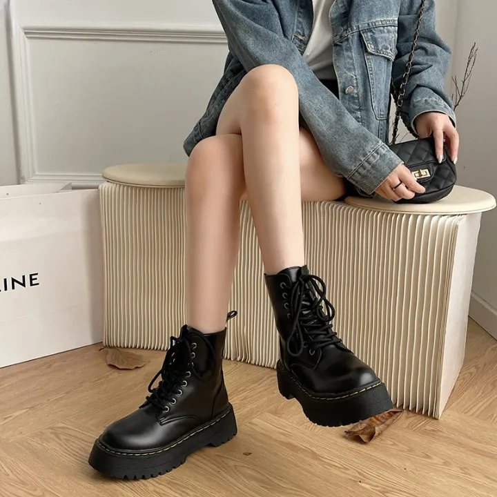 Minimalist%20Lace-up%20Combat%20Women%20Boots%205Cm%20Chunky%20Heel%20Platform%20Women%20Boots%20British%20Style%20Thick%20Sole%20Increase%20Height%20Casual%20Boots%20-%20Image%202