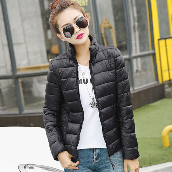 Ladies Fashionable Winter Bomber jacket.