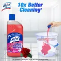 (Buy 2 Get 1 Free) Lizol Disinfectant Floor & Surface Cleaner 2 X 500ml Floral + Trix Lemon Dishwash Bar 300g Free.