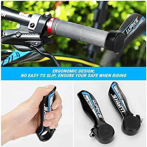 WAKE%20Paired%20Aluminum%20Alloy%20Bicycle%20Bike%20Handlebar%20Bar%20End%20-%202%20Piece%20-%20Image%206