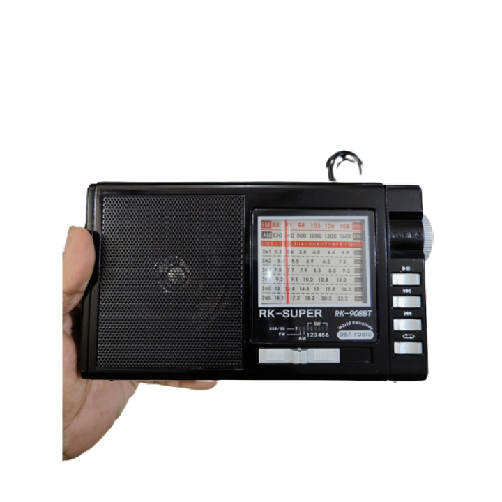 RK-908%208%20Band%20Radio,%20Rechargeable%20Battery,%20USB,%20SD%20Card%20Slot,%20RK%20Super%20AC/DC%208%20Band%20Radio%20With%20USB/SD%20Music%20Player%202%20way%20Battery%20Backup.%20-%20Image%202