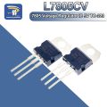 3pcs 7805 Regulator transistor Regulator ic L7805 Three Terminal Positive Regulators Provide 5V Fixed Output- 3pcs pack.