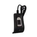 Compact USB fingerprint attendance system sensor - black.