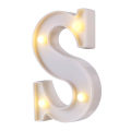 Alphabet Letter LED Night Light Lamp Outdoor Home Club Wedding Party Wall Decor. 