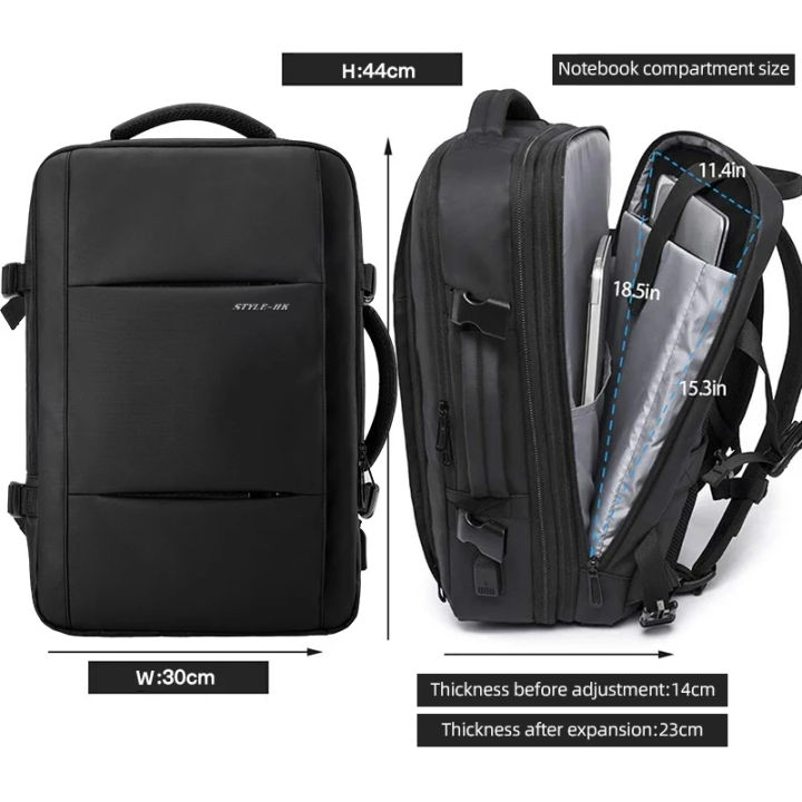 HK%20Business%20Backpack%20for%20Men%20Waterproof%20Anti-Theft%2015.6%E2%80%9D%20Laptop%20Backpack%20Casual%20Large%20Capacity%20Expandable%20Travel%20Bag%20Short%20Trip%20-%20Image%202