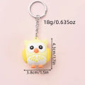 Cartoon Cute Owl KeyChain Pendant Small Animal Key Chain Car Activity Small Gift Accessories.