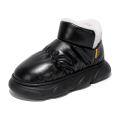 Winter Home Slippers Men's Cotton Shoe Soft Upper Slip-on Plus Velvet Comfortable Waterproof Outdoor Snow Shoes All-match Warm.